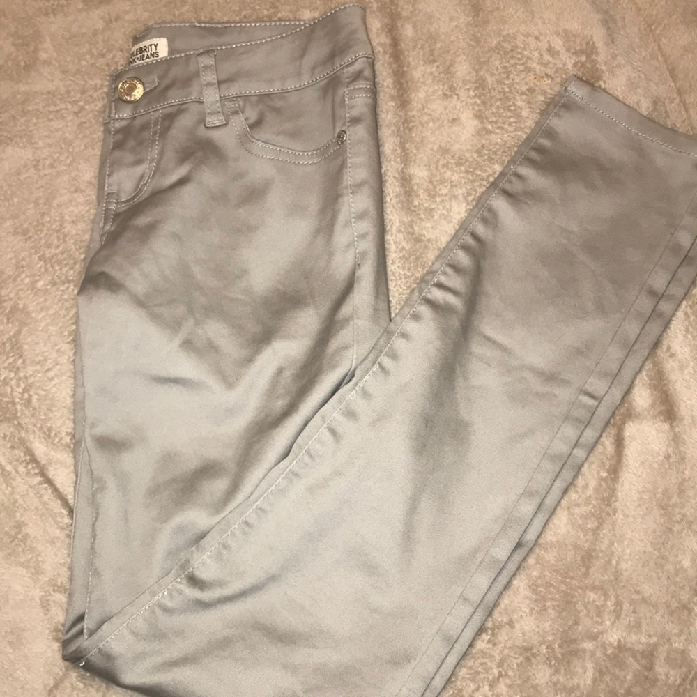 Grey skinny jeans